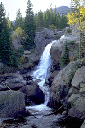 Rocky Mountain waterfal